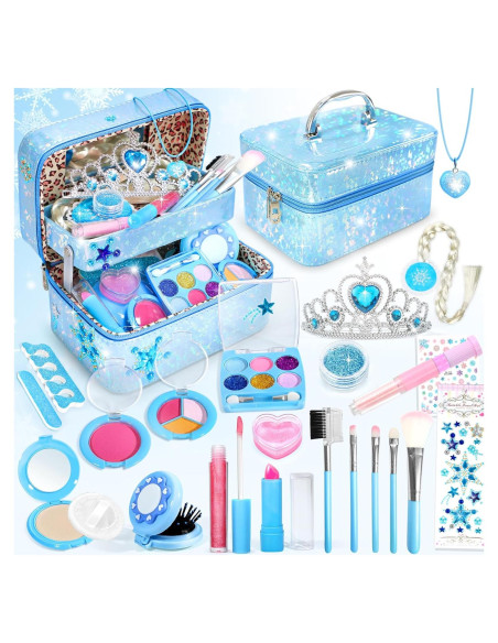 Kit de Maquillaje Lavable INNOCHEER para Niñas 3-12 Años