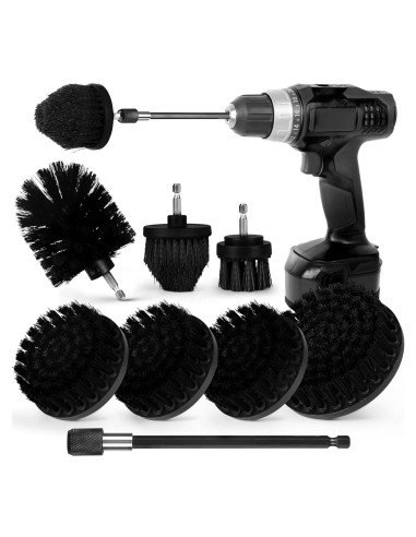 Juego de Accesorios de Cepillo de Taladro Tialero 7 Piezas