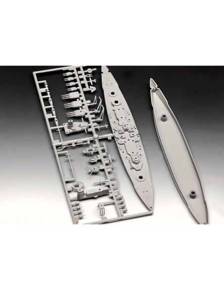 Revell Acorazado Gneisenau 1:1200 Kit de Modelo Plástico