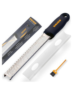 Rallador de Queso Deiss PRO Acero Inoxidable Negro 32.9cm