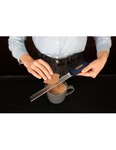 Rallador de Queso Deiss PRO Acero Inoxidable Negro 32.9cm