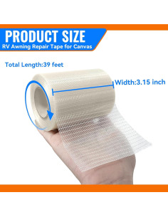 Cinta de Reparación Reforzada Tikfoam 8 cm x 11.89 m Impermeable 2