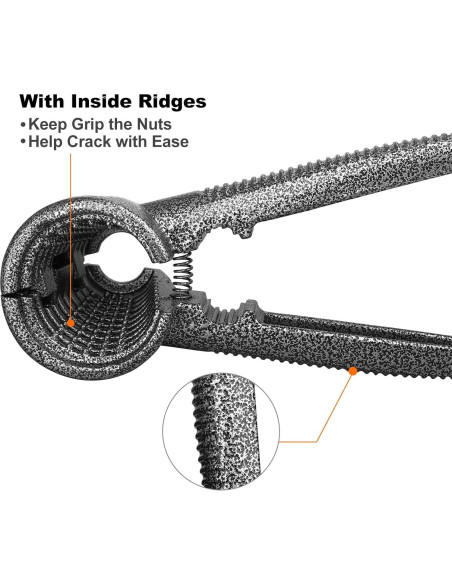 Cascanueces Anwenk Antideslizante para Nueces y Pecanas