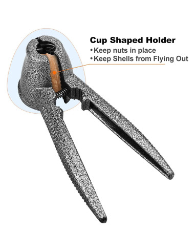 Cascanueces Anwenk Antideslizante para Nueces y Pecanas