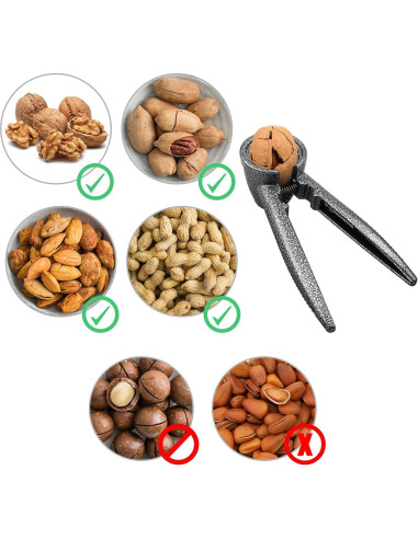 Cascanueces Anwenk Antideslizante para Nueces y Pecanas