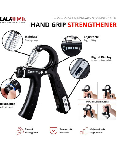 Tablero de Flexiones LALAHIGH 25-en-1 Plegable 2.02kg