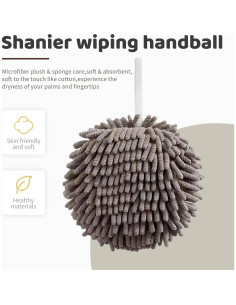 Paquete de 20 Toallas de Mano Microfibra XHMAXE 18x18cm Secado Rápido 2