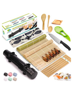 Kit de Hacer Sushi SmileTools 22 Piezas para Principiantes