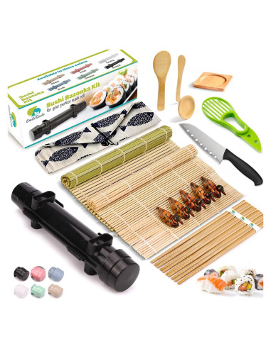 Kit de Hacer Sushi SmileTools 22 Piezas para Principiantes