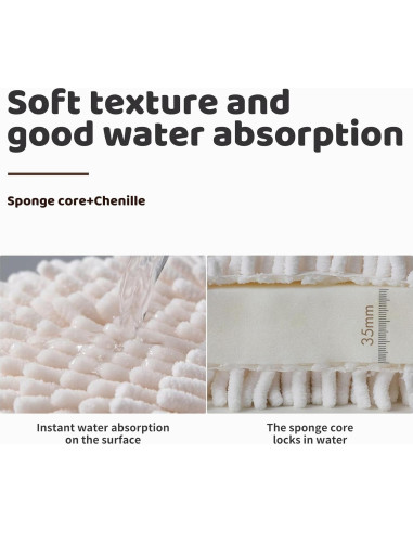 Paquete de 20 Toallas de Mano Microfibra XHMAXE 18x18cm Secado Rápido