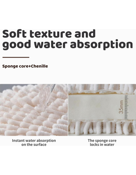 Paquete de 20 Toallas de Mano Microfibra XHMAXE 18x18cm Secado Rápido