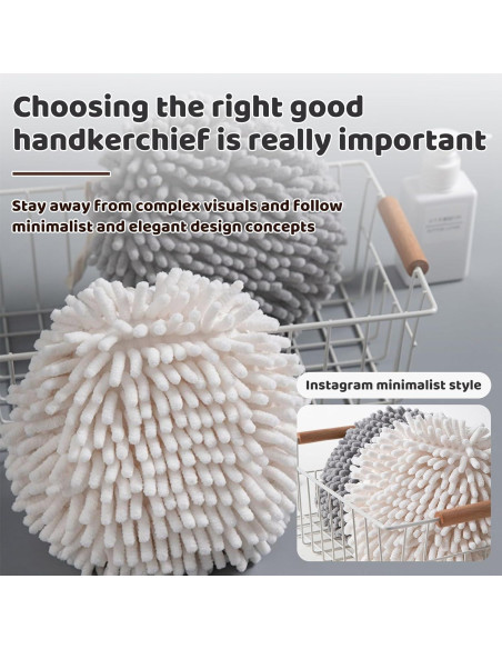 Paquete de 20 Toallas de Mano Microfibra XHMAXE 18x18cm Secado Rápido
