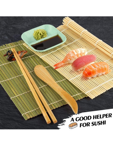 Kit de Hacer Sushi SmileTools 22 Piezas para Principiantes