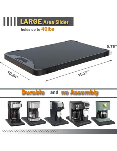 Bandeja Deslizante ARGOMAX para Electrodomésticos 38.9x26cm 2