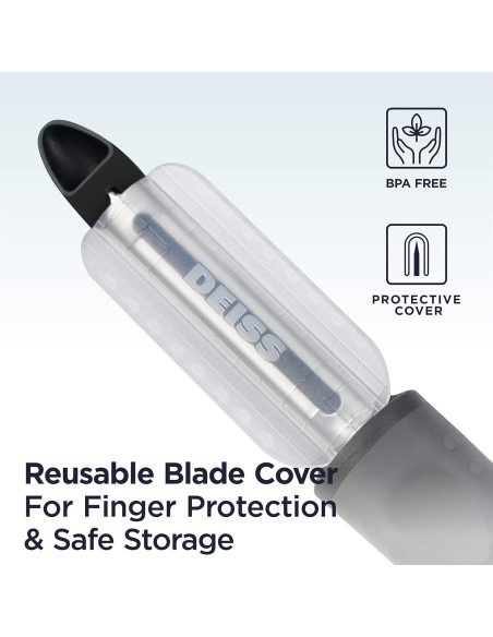 Pelador de Verduras Deiss PRO Acero Inoxidable Ergonomico 80g