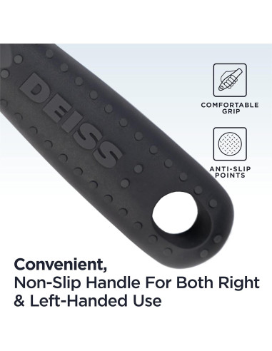 Pelador de Verduras Deiss PRO Acero Inoxidable Ergonomico 80g