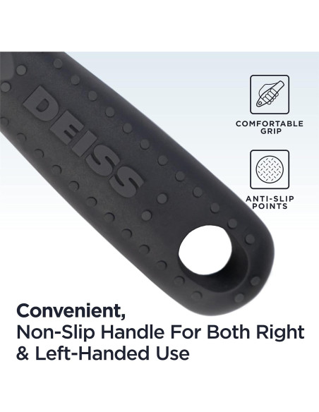 Pelador de Verduras Deiss PRO Acero Inoxidable Ergonomico 80g