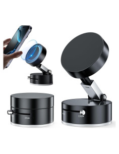 Soporte Magnético de Teléfono ANKND0 Plegable y Ajustable - Negro