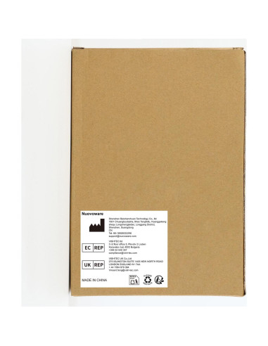 Juego de 4 fundas para manijas de refrigerador Nuovoware gris