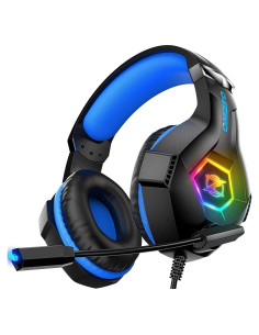 Auriculares Gaming Ozeino ZW1 con Sonido Surround 7.1 y RGB