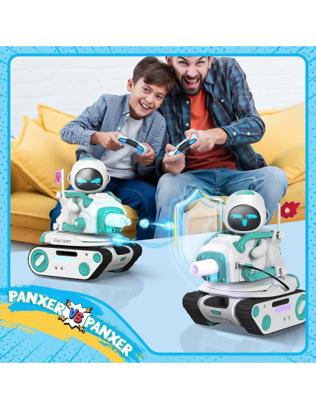 Tanque de Batalla RC Panxer para Robot Eilik - Azul/Rosa