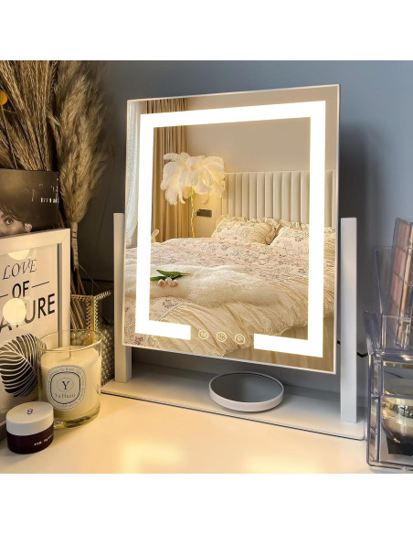 Espejo de Maquillaje Iluminado Kottova 36.83cm 10X Magnificación