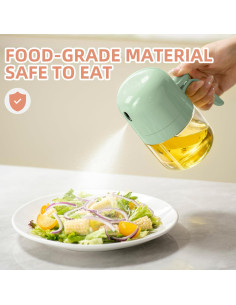 Rociador de Aceite MDZF SWEET HOME 295ml Verde Reutilizable 2