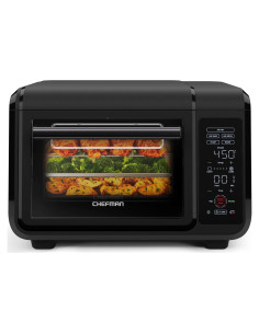 Horno Tostador Chefman EasyAir Oven + Fryer 15L 5 en 1 Negro