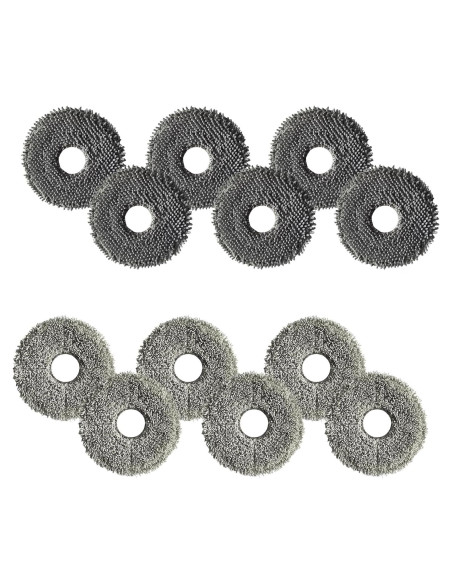 Paquete de 12 Paños de Mopa para Aspiradora Dreame L10s Ultra