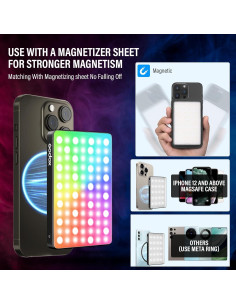 Luz de Relleno LED Godox MA5R Magnética 1800K-10000K 2