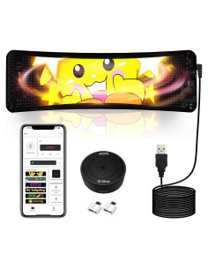 Cartel LED Programable ATOTOZONE CI-VIALD13 34.8x10.2cm