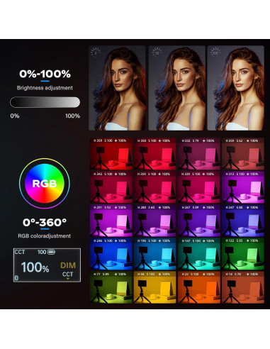 Luz de Relleno LED Godox MA5R Magnética 1800K-10000K