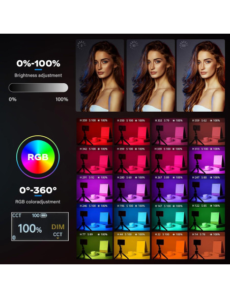 Luz de Relleno LED Godox MA5R Magnética 1800K-10000K