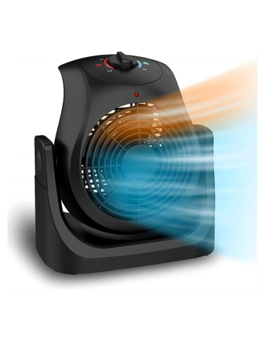 Calefactor Ventilador LifePlus SFH-185T 1500W Negro Portátil