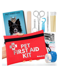 Kit de Primeros Auxilios para Perros Rubyloo 39 Piezas Viaje