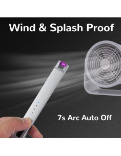 Paquete de 3 Encendedores Eléctricos Recargables Laffizz 2