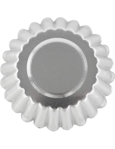 20 Moldes de Tarta de Huevo Bezall de Aluminio Reutilizables