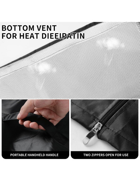 Cubierta para Refrigerador de Bebidas YZNKLXF 50.8x50.8x86.4cm