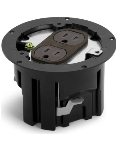 Kit Caja Piso Redonda Lew Electric PBR1-FPA Aluminio 12.86 cm