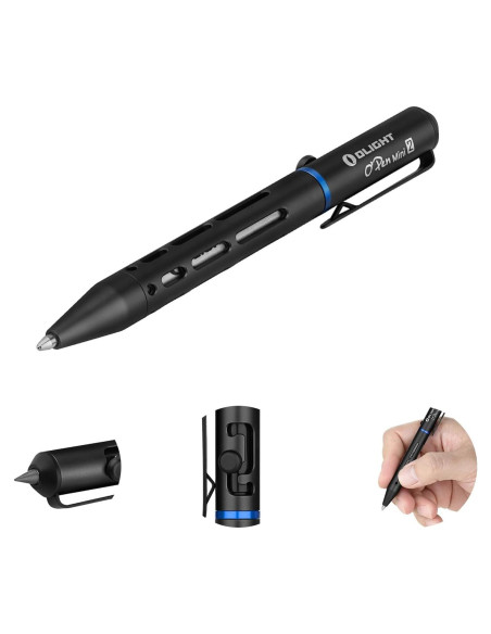 Bolígrafo y Lápiz 2 en 1 OLIGHT O'Pen Mini 2 Negro