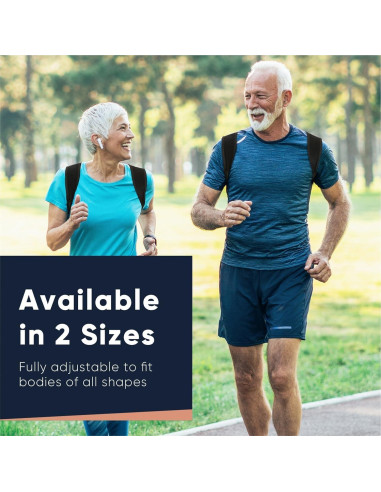 Corrector de Postura Ajustable Compresión Cobre Unisex