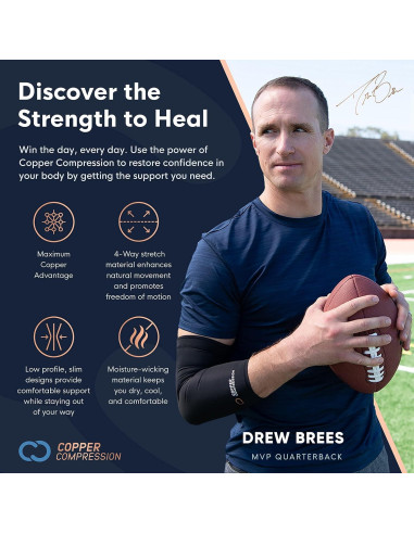 Corrector de Postura Ajustable Compresión Cobre Unisex