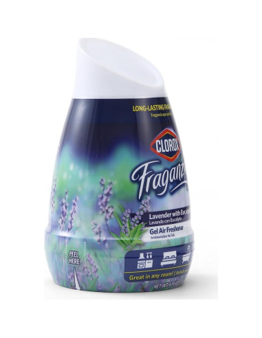 Clorox Fraganzia Gel Ambientador Cono 177 ml Lavanda Eucalipto