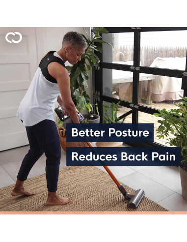 Corrector de Postura Ajustable Compresión Cobre Unisex