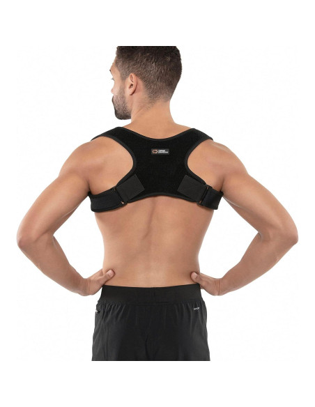 Corrector de Postura Ajustable Compresión Cobre Unisex
