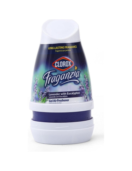 Clorox Fraganzia Gel Ambientador Cono 177 ml Lavanda Eucalipto