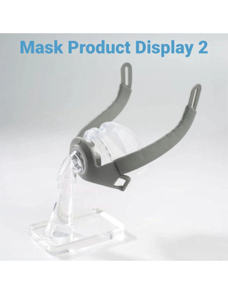 Máscara Nasal CPAP NISEFECTO Mediana con Arnés y Almohadilla