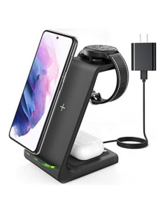 Cargador Inalámbrico JoyGeek 3 en 1 para Samsung y Android