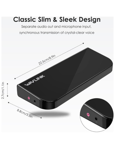 Estación de Acoplamiento USB WAVLINK Doble Monitor HDMI DVI