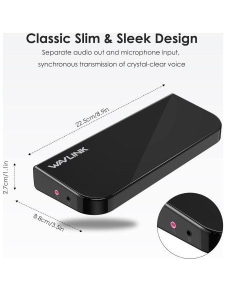 Estación de Acoplamiento USB WAVLINK Doble Monitor HDMI DVI